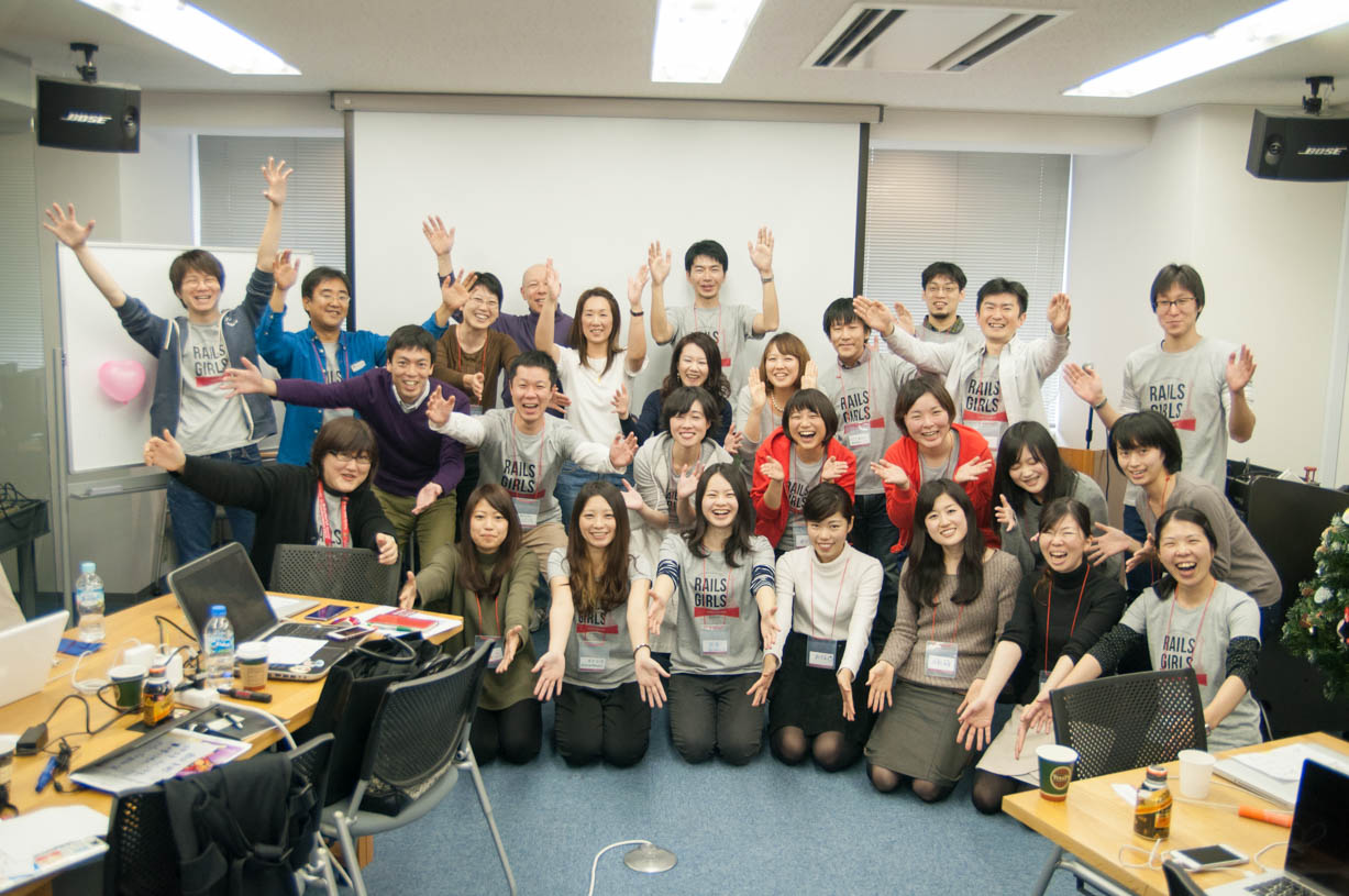 RailsGirls Kyoto 4th にスポンサー & コーチとして参加してきました